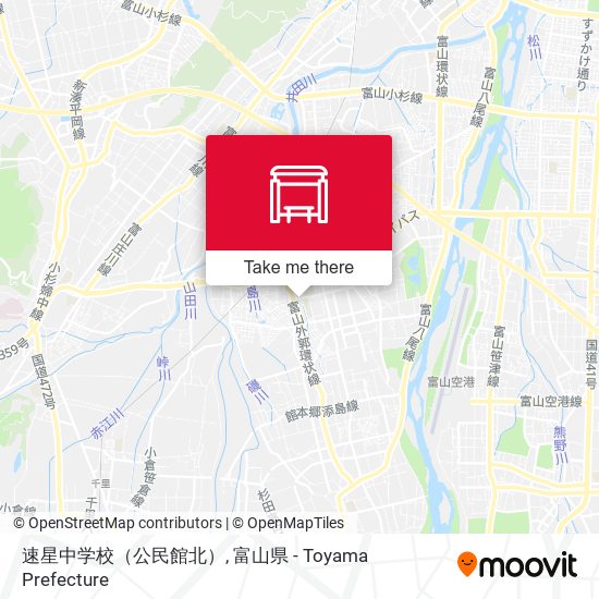 速星中学校（公民館北） map