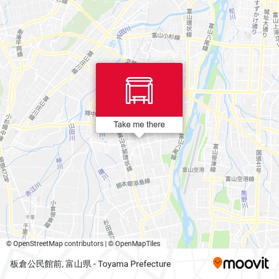 板倉公民館前 map