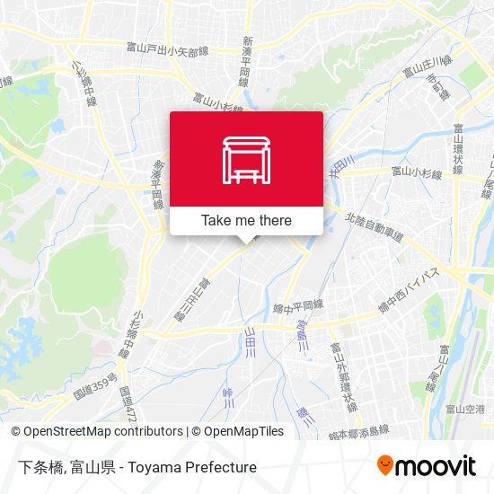 下条橋 map