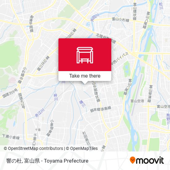 響の杜 map