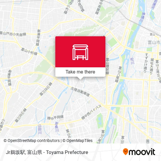 Jr鵜坂駅 map
