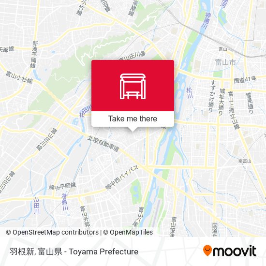 羽根新 map