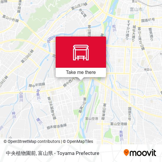中央植物園前 map