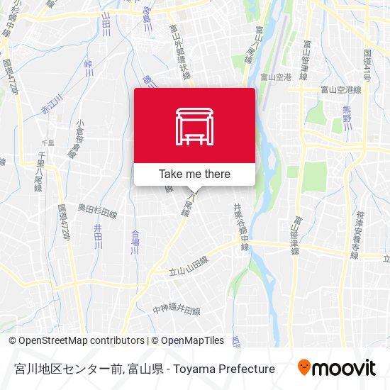 宮川地区センター前 map