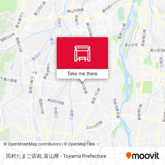 田村たまご店前 map
