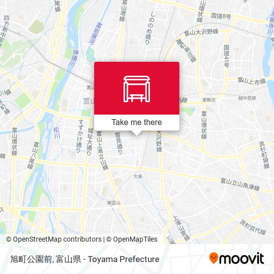 旭町公園前 map
