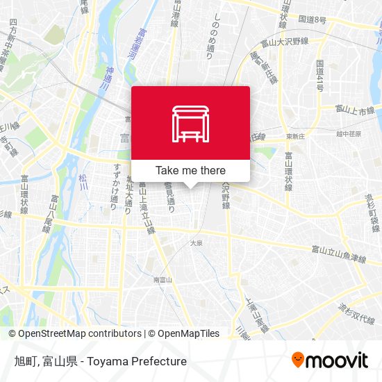 旭町 map