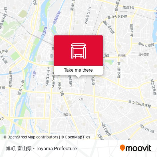 旭町 map