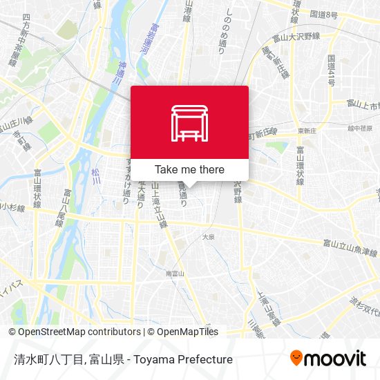清水町八丁目 map