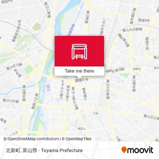 北新町 map
