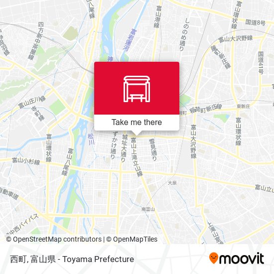 西町 map