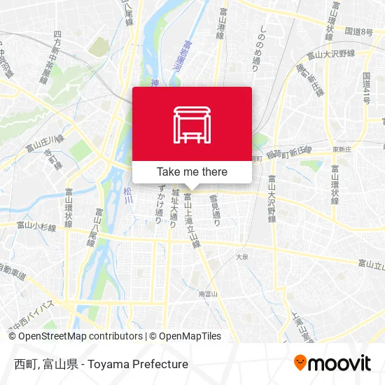 西町 map