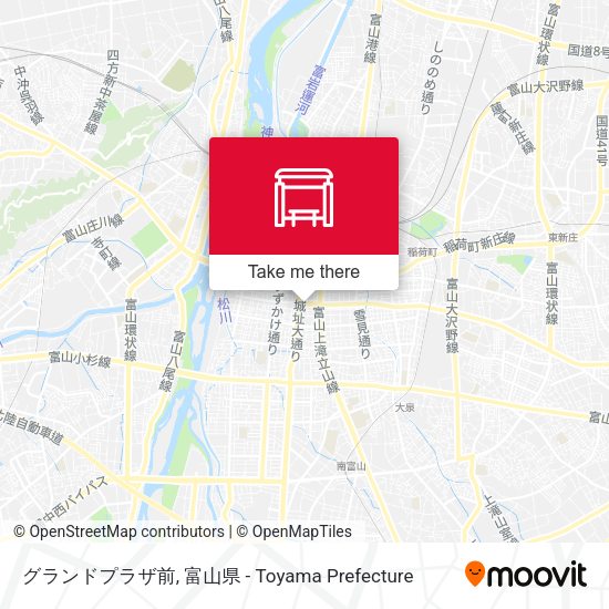 グランドプラザ前 map