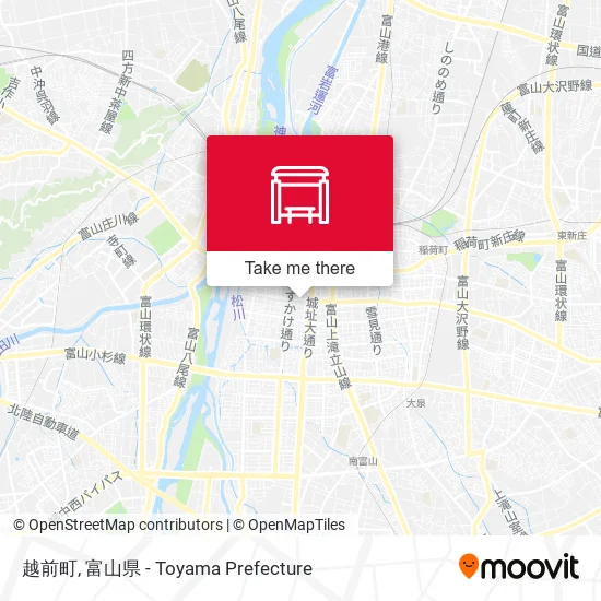 越前町 map
