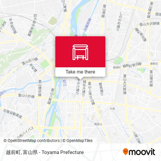 越前町 map