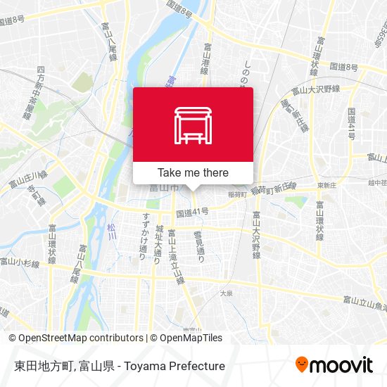 東田地方町 map