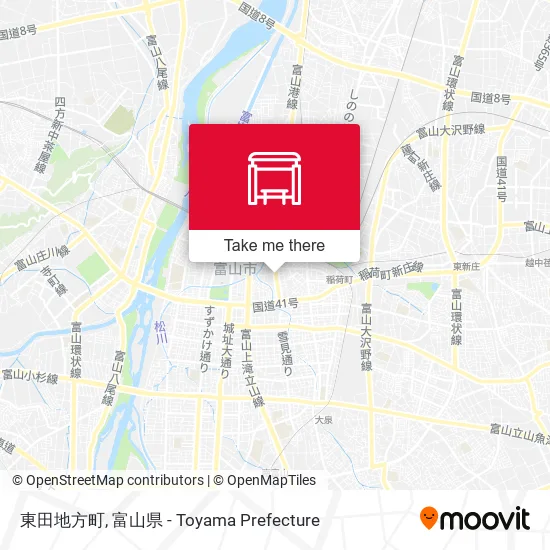 東田地方町 map
