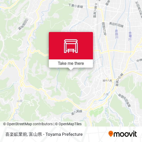 喜楽鉱業前 map