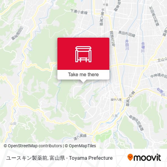 ユースキン製薬前 map