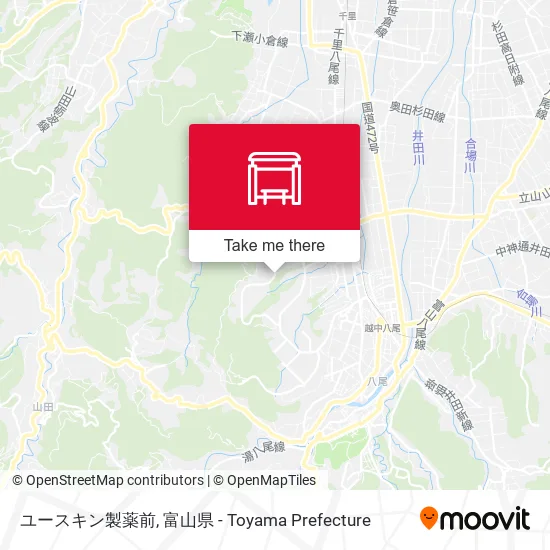 ユースキン製薬前 map