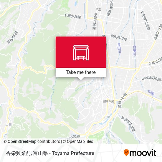 香栄興業前 map