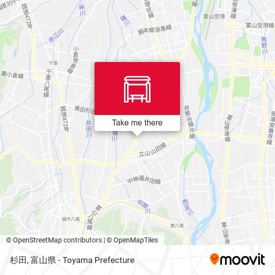 杉田 map