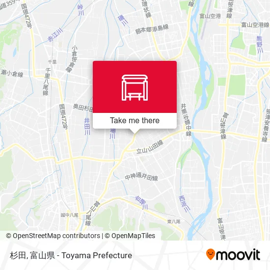 杉田 map