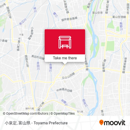 小泉定 map
