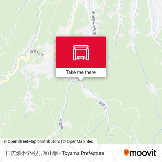 旧広畑小学校前 map