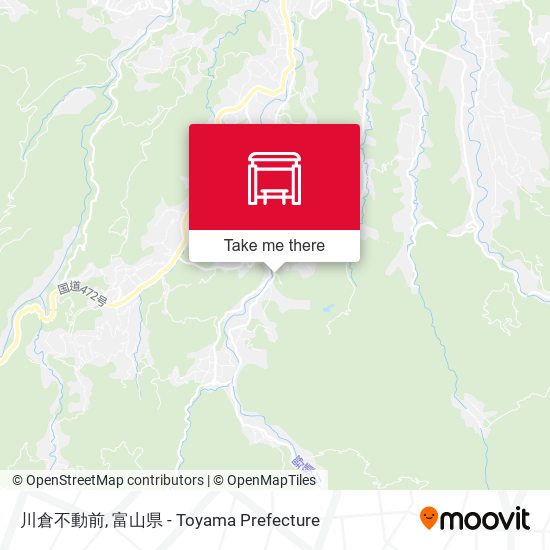 川倉不動前 map
