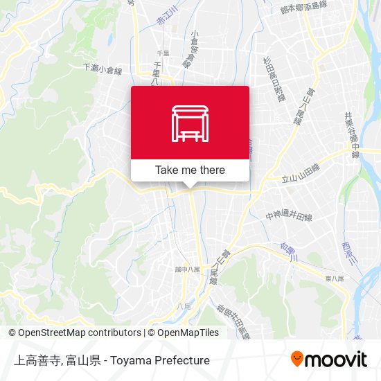 上高善寺 map