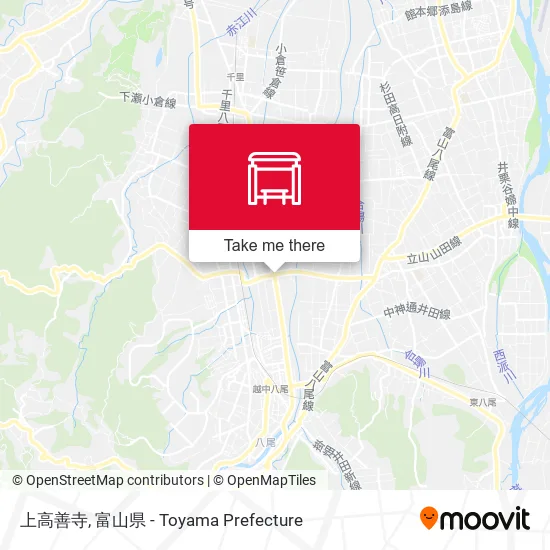 上高善寺 map