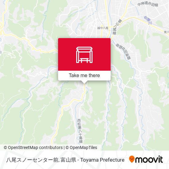 八尾スノーセンター前 map