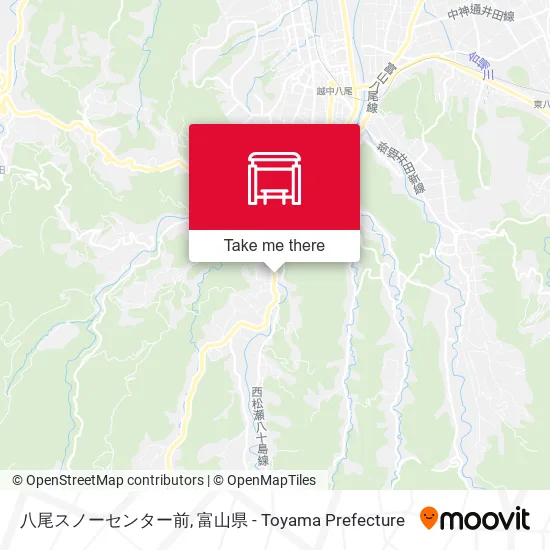 八尾スノーセンター前 map