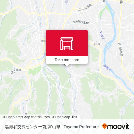 黒瀬谷交流センター前 map