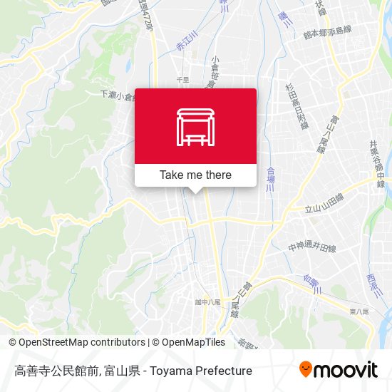 高善寺公民館前 map