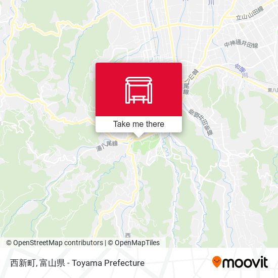西新町 map