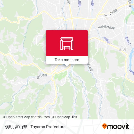 横町 map