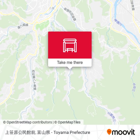 上笹原公民館前 map