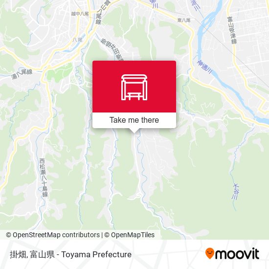 掛畑 map