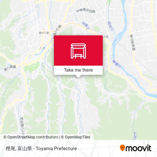 樫尾 map