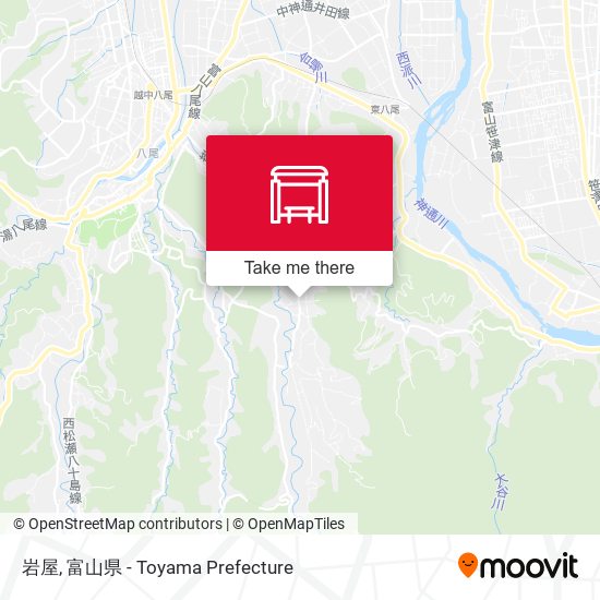 岩屋 map