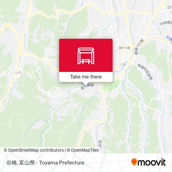 谷橋 map