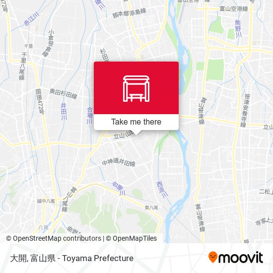 大開 map