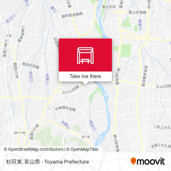 杉田東 map
