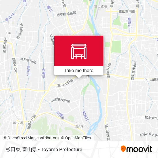 杉田東 map