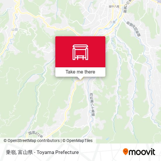 乗嶺 map