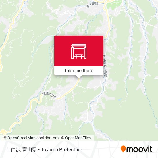 上仁歩 map