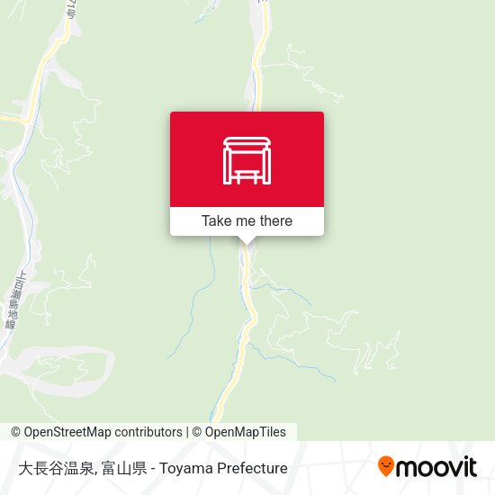大長谷温泉 map
