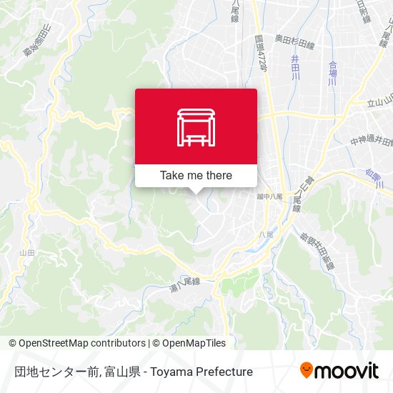 団地センター前 map
